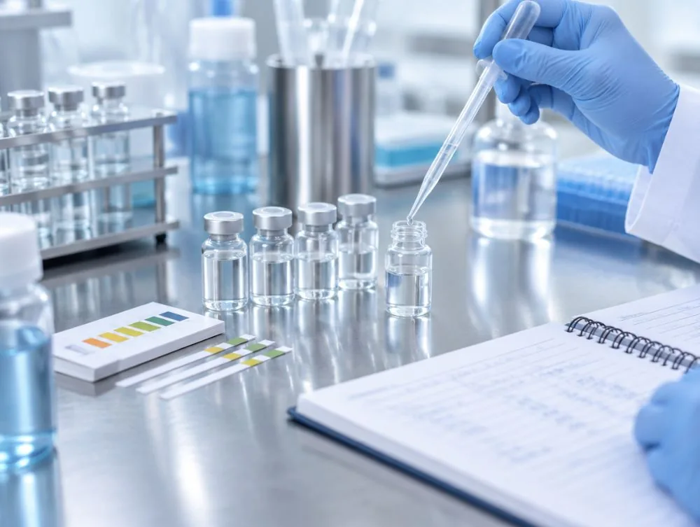 Analiza składu w laboratorium